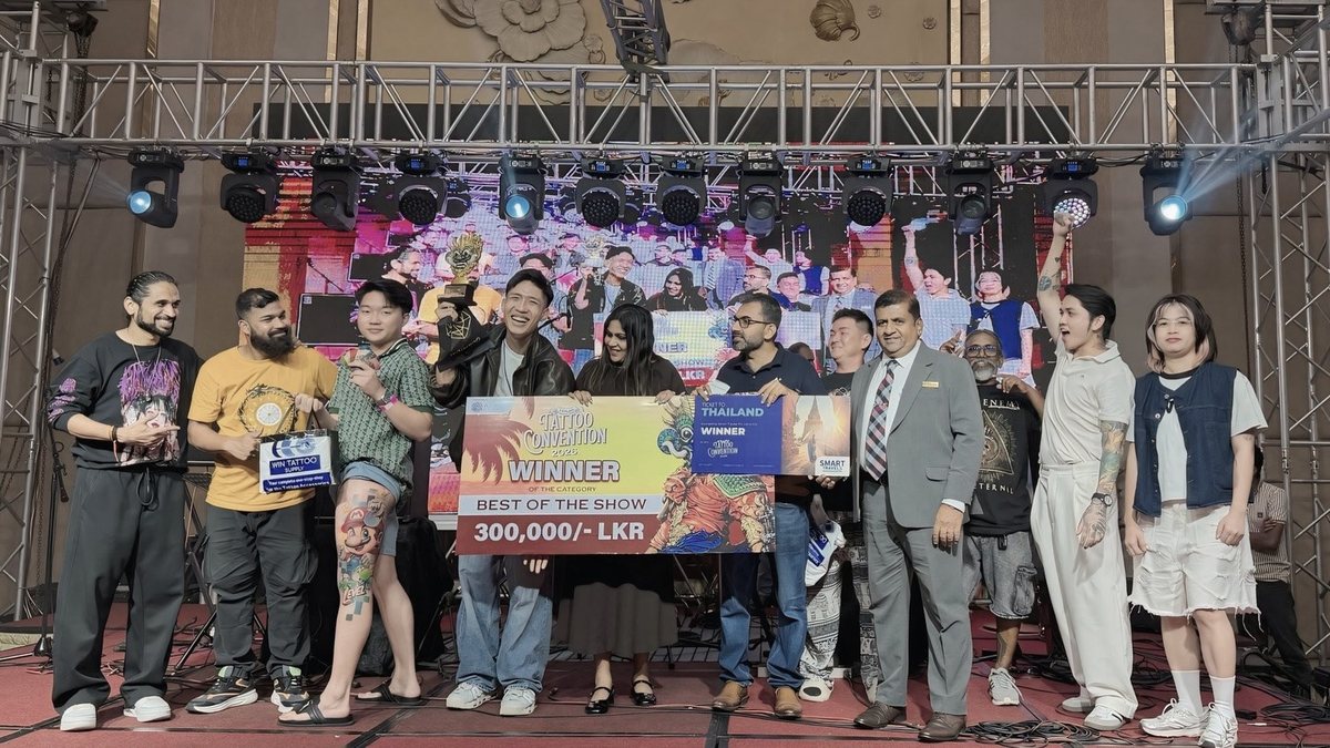 Best of Show, Ceylon Tattoo Convention